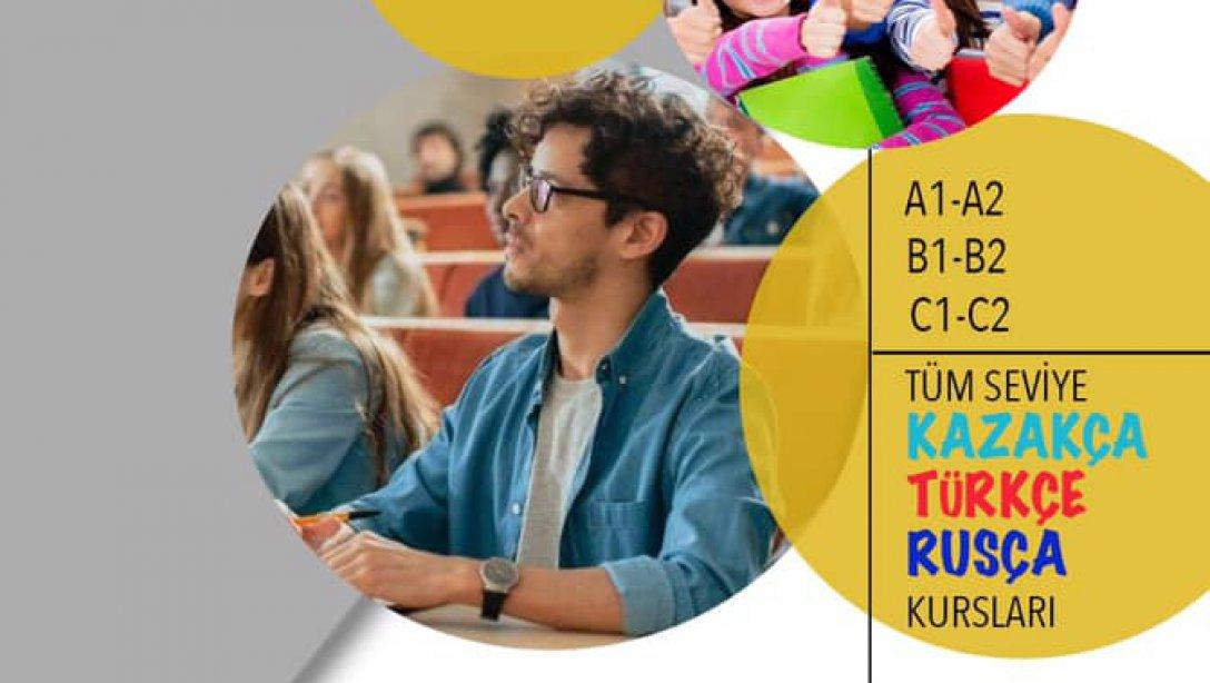 Hoca Ahmet Yesevi Uluslararası Türk-Kazak Üniversitesi Dil Kursları