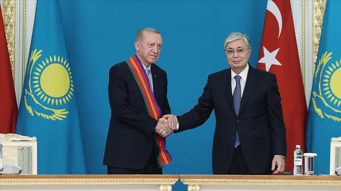 Cumhurbaşkanımız Sayın Recep Tayyip Erdoğan'ın Kazakistan Ziyareti